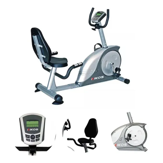 Bicicleta Ergométrica Com Display Lcd Kr5.6 Bivolt Kikos