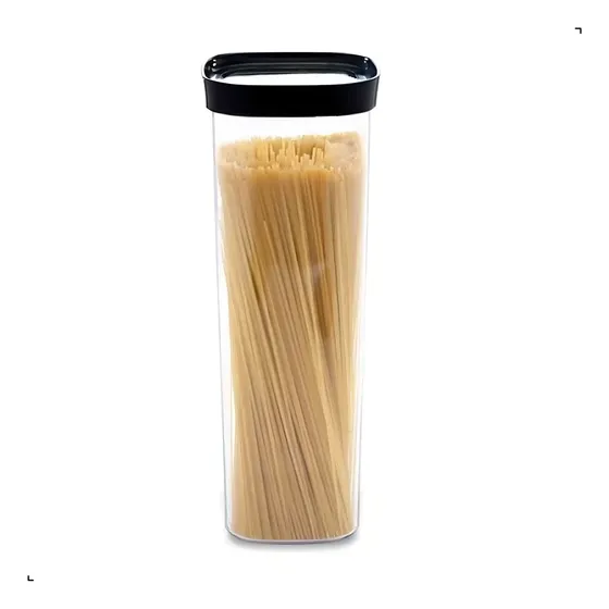 Pote Hermético Macarrão Espaguete 2000ml Acrílico Helsim Cor