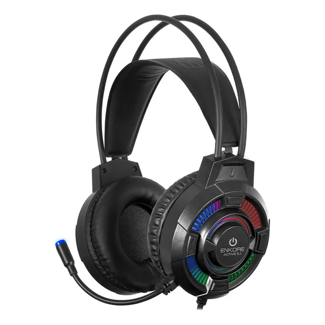 Auricular Gamer Active 5.1 Usb Enkore