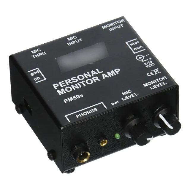 Amplificador De Monitor Personal Pm50s Color Negro Color 0 W