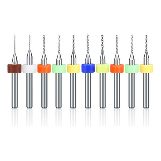 10 Brocas Pcb 1.1-2.0mm 1/8 Router Cnc 10 Brocas Pcb 1.1-2.0mm 1/8 Router Cnc