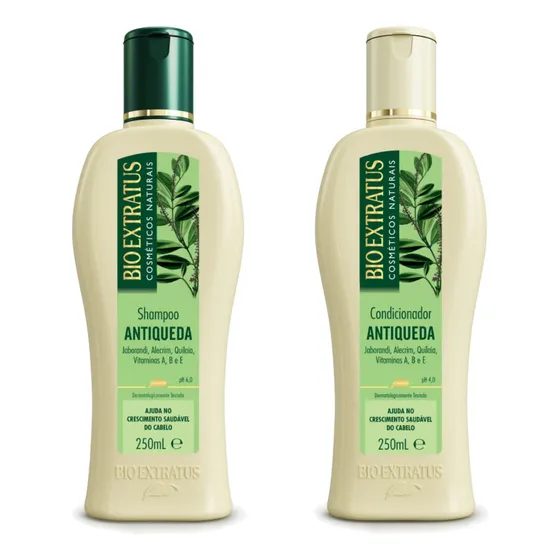 Kit Jaborandi Bio Extratus Antiqueda Crescimento Rápido