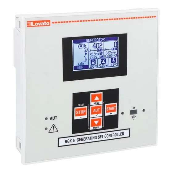 Control De Grupo Electrógeno Y Transferencia Lovato Rgk600