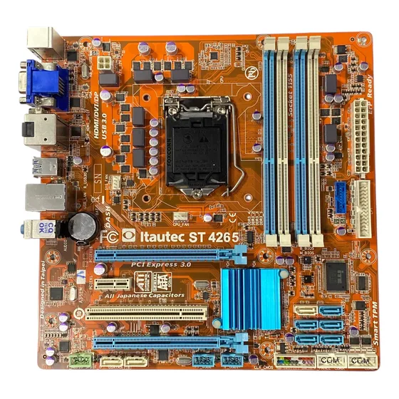 Placa Mãe Gamer B75 1155 I3 I5 I7 2a/3a Geração 32gb Ddr3