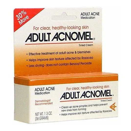 Crema Para El Acné Acnomel Para Adultos, 1.3 Onzas