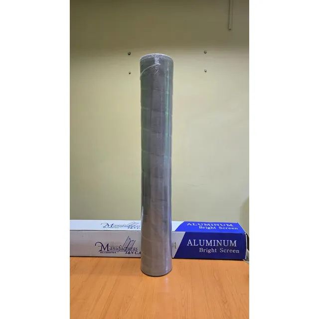 Malla Mosquitero Aluminio 0.91mt X 30mts.