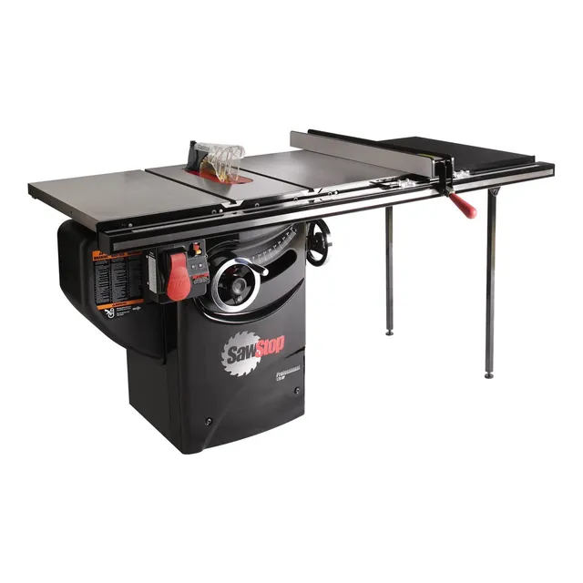 Sawstop Sierra Gabinete Profesional Sistema T-glide Riel