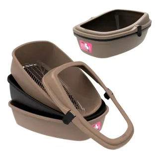 Sanitårio Furba Caixa De Areia Gatos Com Aba Trava Médio 4x1 Sanitårio Furba Caixa De Areia Gatos Com Aba Trava Médio 4x1