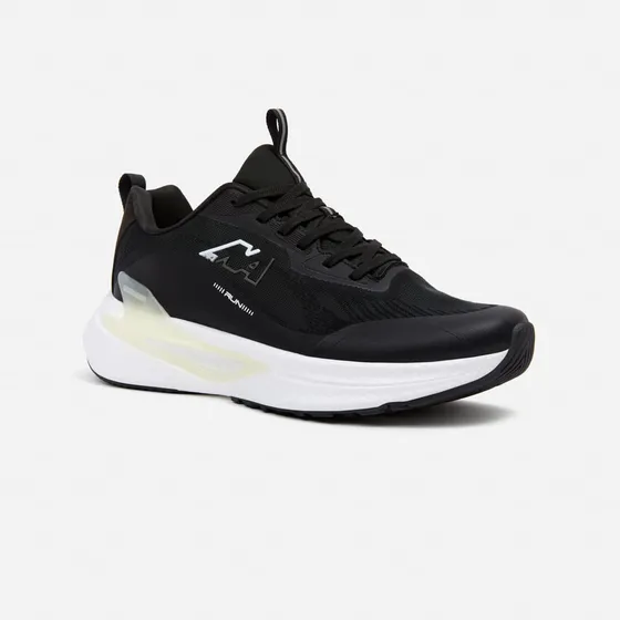 Zapatillas New Athletic Running Foam153 Negro/crema Mujer