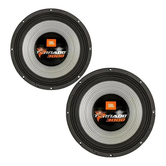 Kit Dois Alto Falante Subwoofer 15'' Tornado 15swt3000 - Jbl