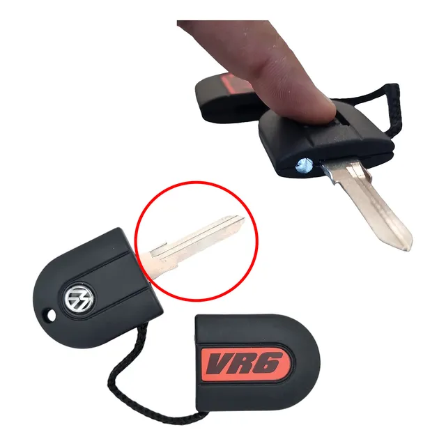 Llave De Colección Volkswagen Vr6 Golf Jetta Mk1 Mk3 Con Luz