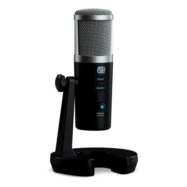 Micrófono presonus revelator Usb-c Con Efectos De Studiolive Color Gris