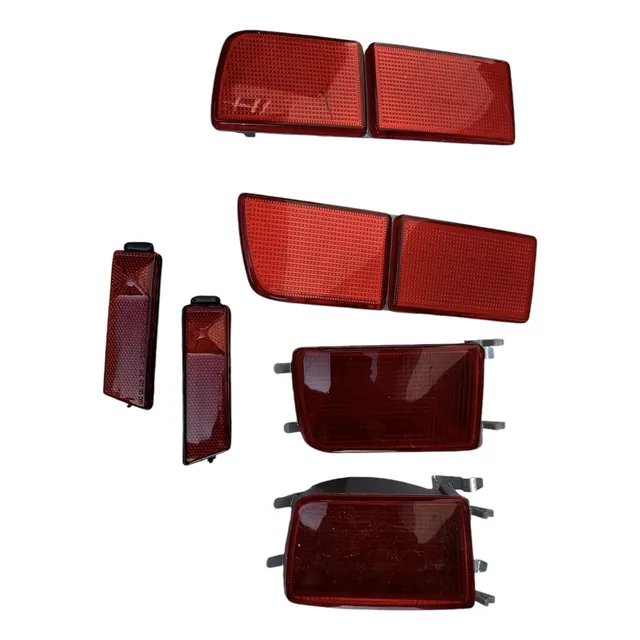 Cuartos Reflejantes  Golf A3 Jetta A3 Volkswagen Rojo 6pz