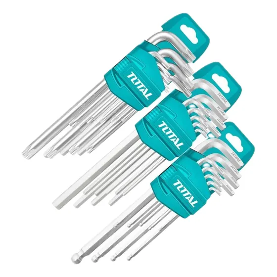 Total Juego De Llaves Hexagonal/torx Tht106kt0271 27pcs