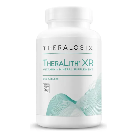 Suplemento De Vitaminas Y Minerales Theralogix Theralith Xr 