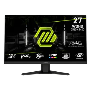 Monitor Msi Mag 274qf X24 27 Wqhd 240hz 0.5ms Rapid Ips Negro