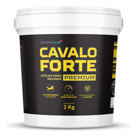 3kg Cavalo Forte Premium Suplemento Cavalo Equinos 3kg Cavalo Forte Premium Suplemento Cavalo Equinos