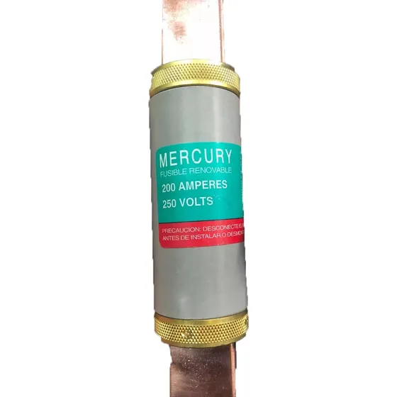 Fusible Mercury  200 Amperes 250volts