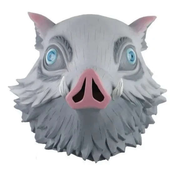 . Máscara De Porco Kimetsu Lazhu Com Yaiba Hashibira Inosuke