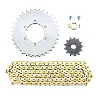 Kit Arrastre Sprocket Para Moto Italika 250z 250sz Reforzada Kit Arrastre Sprocket Para Moto Italika 250z 250sz Reforzada