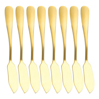 8 Cuchillos De Mantequilla Para Esparcir Mantequilla De Acer 8 Cuchillos De Mantequilla Para Esparcir Mantequilla De Acer