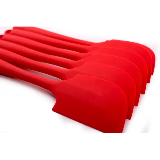 Espatula De Silicona Dos Lembas 28 Cm P/ Altas Temperaturas Color Rojo x 1
