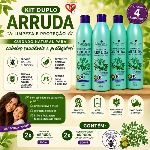 Shampoo Condicionador 1000ml E Máscara Alecrim - Lolizze
