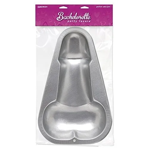 Pipedream Despedida Soltera 10  Pecker Pastel Color Plateado
