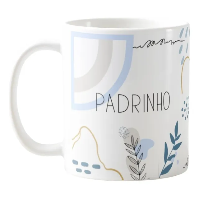 Caneca Presente Para Madrinha Batizado Crisma Casamento