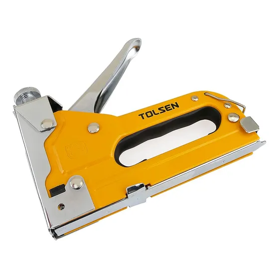 Grapadora De Pistola Heavy Duty 4-14mm 5/32 -9/16 Tolsen
