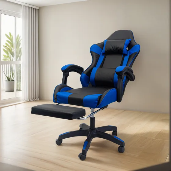 Silla Gamer Pc T-go Ergonómica Reclinable Con Apoya Pies