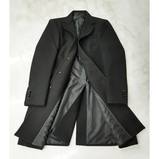 Abrigo Largo Gabán Espectacular En Paño Hombre Elegante