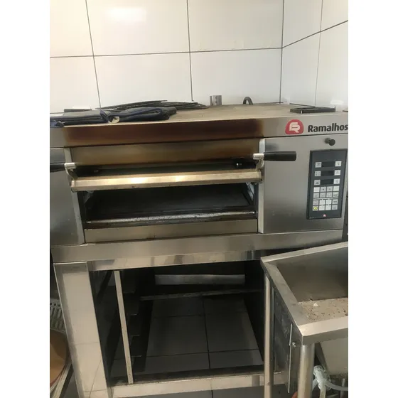 Forno Ramalhos Industrial Multigás Para Pizzas Com Visor