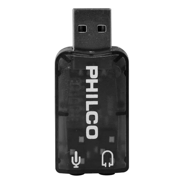 Adaptador De Audio/mic Usb Jack 3.5st.