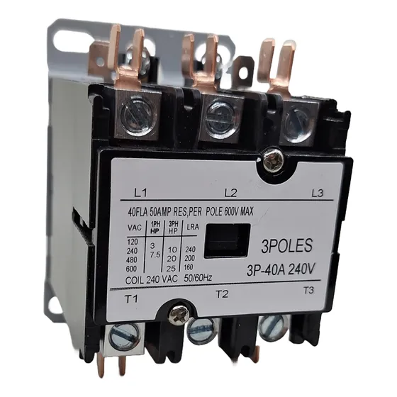 Contactor De Propósito Definido 3 Polos 40a 240vac