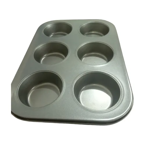 Molde Para 6 Ponques De Aluminio Antiadherente 