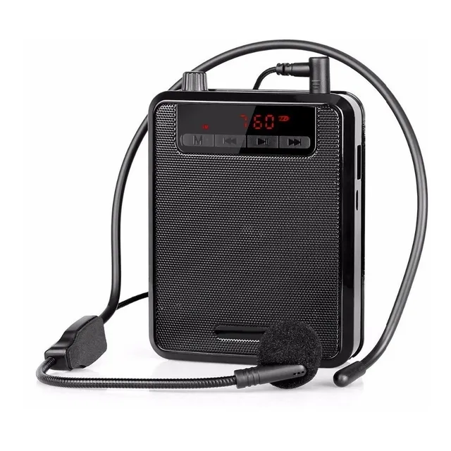 Altavoz Amplificador Con Microfono Vincha K300 Negro Turista