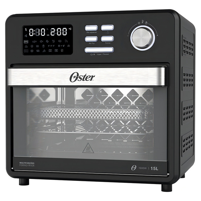 Forno E Fryer 15l Oster Multifunções 10 Em 1 Ofor160-127