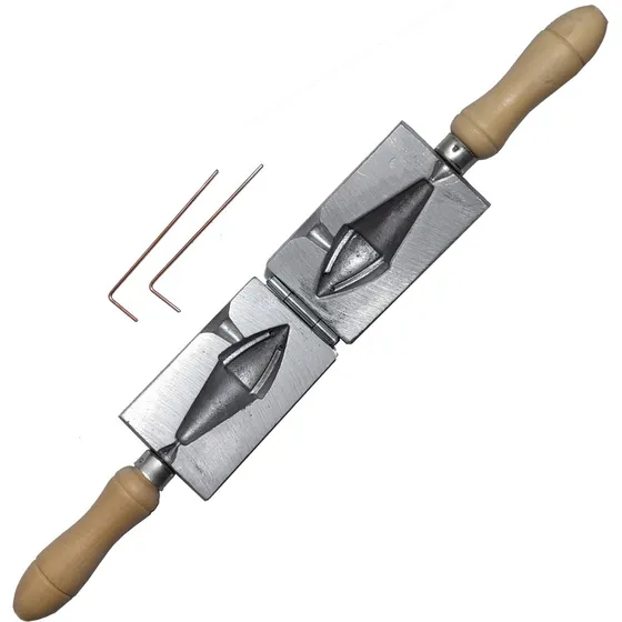 Nuevo Molde Para Fabricar Plomadas Destrabe Flecha 150 Grs