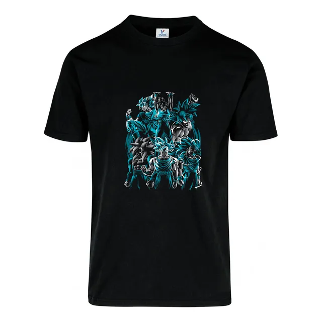 Remera: Goku Neon Anime Memoestampados