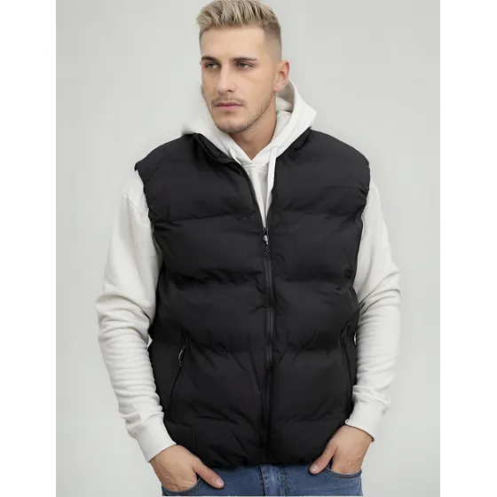 Chaleco Puffer Importado Con Bolsillos I Am
