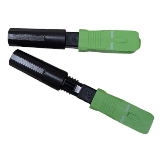 Conector Mecánico De Fibra Óptica Sc- Apc ( Fasco ) 1,000 Pz