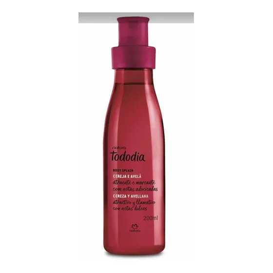 Body Splash Cereza Y Avellana 200ml Tododia Natura
