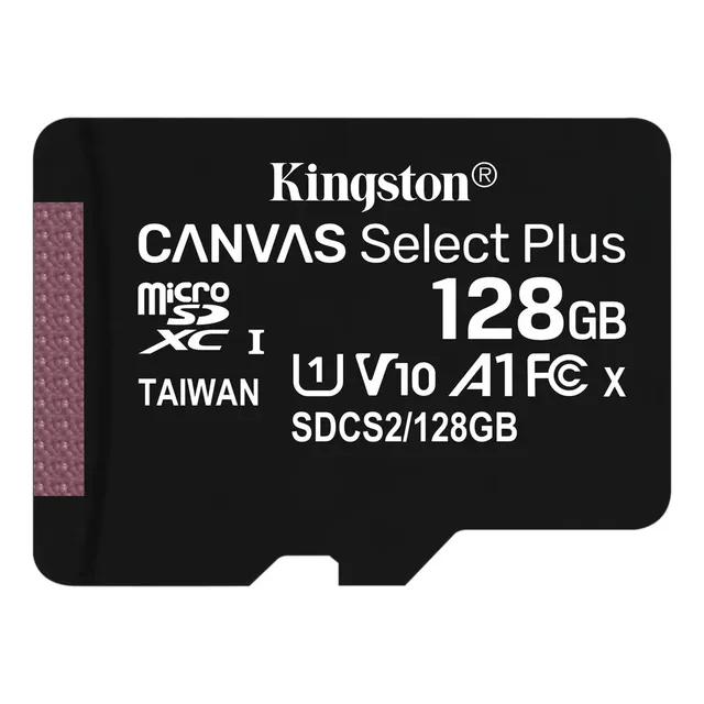 Micro Sd 128gb Clase 10 Kingston 100mb/s  Canvas Select Plus