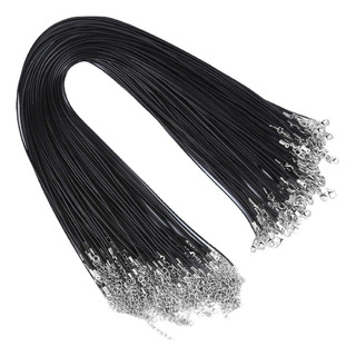 100pcs Cuerda Para Collares Cuerda De Collar Cuero Encerado 100pcs Cuerda Para Collares Cuerda De Collar Cuero Encerado