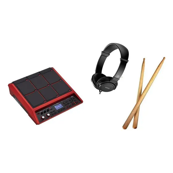 Percussao Eletronica Roland Spd Sx Se C/ Baquetas E Fone K21