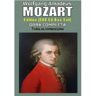 Mozart Obra Completa - 200 Cds (3324 Músicas) Mozart Obra Completa - 200 Cds (3324 Músicas)