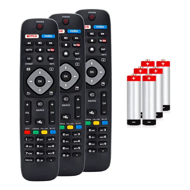 3pz Control Compatible Philips Todas Pantallas Smart Tv Pfl