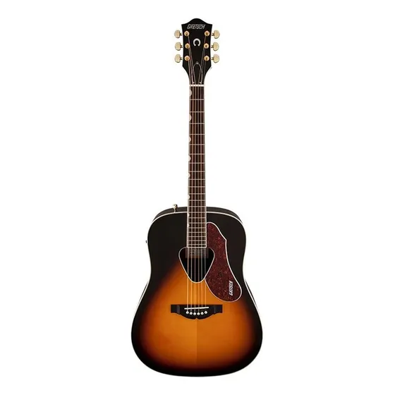 Violão eletroacústica Gretsch Acoustic Collection G5024E Rancher para destros sunburst laurel brilhante