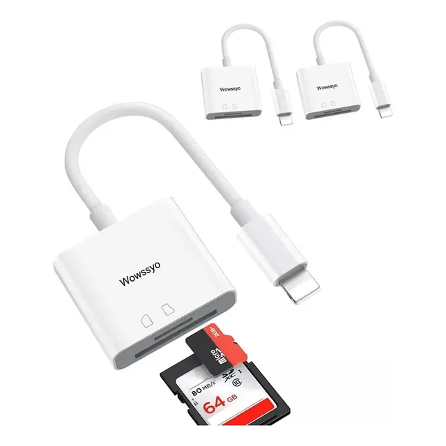 Adaptador Micro Sd Tf Lector De Tarjetas Para iPhone / iPad